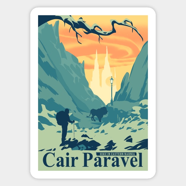 Cair Paravel Sticker by Heymoonly